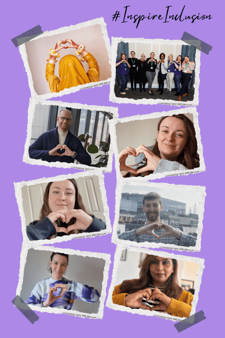poster of methods people making the heart symbol with their hands